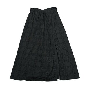 Hill House Black Maxi Skirt